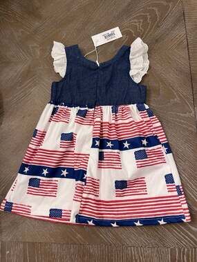 Shea Baby American Fourth Of July Dress Size 3-6 Month
